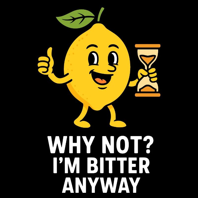 Bitter Lemon with Hourglass Design