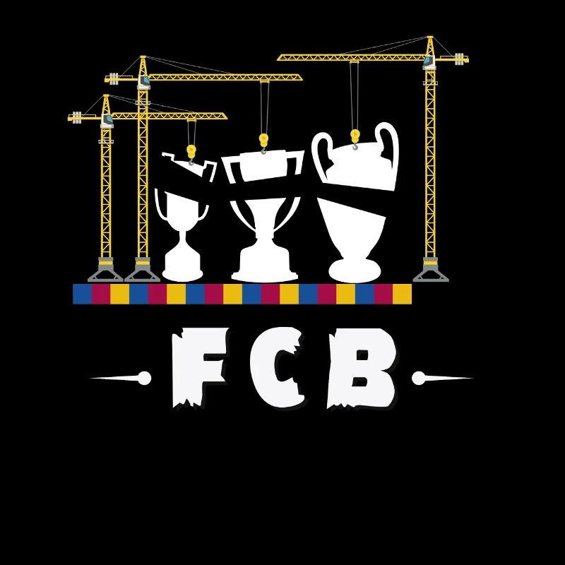 FCBarcelona 3 Trophies