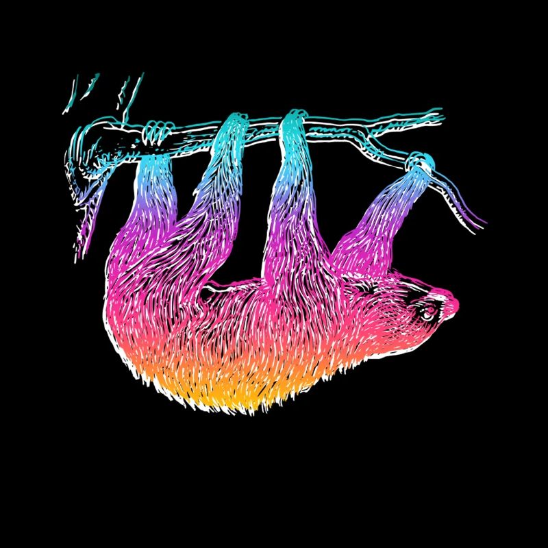 Sloth sloth retro