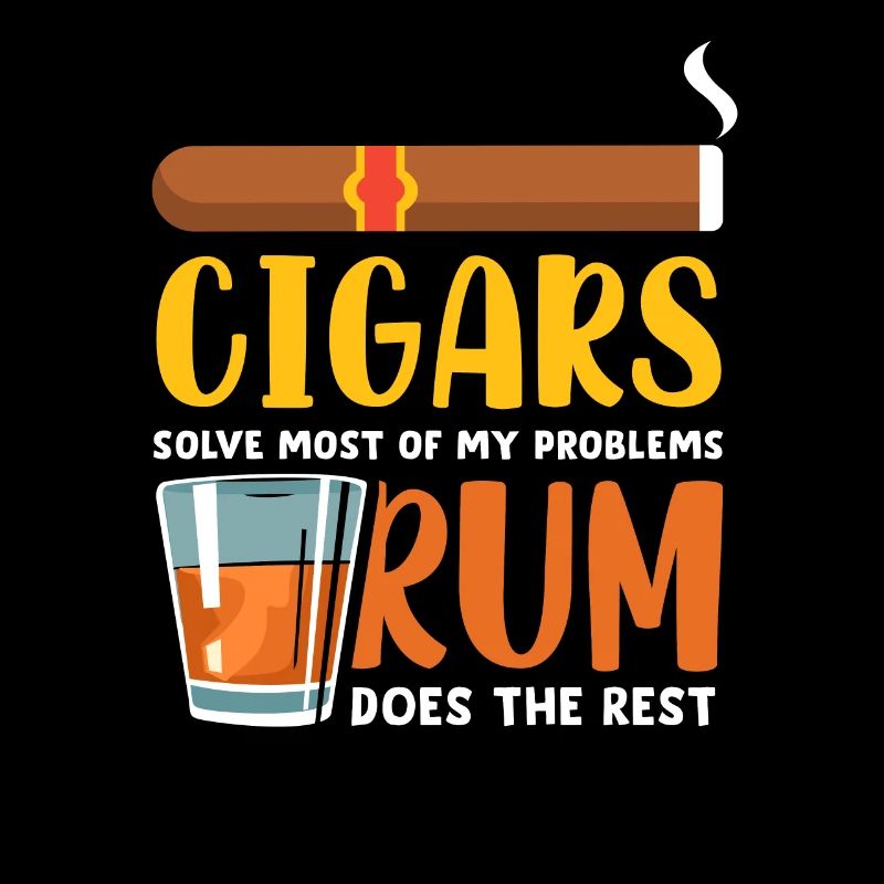 Zigarren Rum Scotch Bourbon