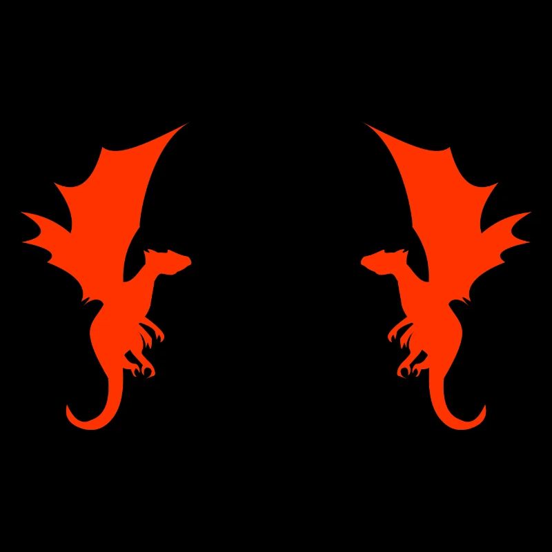 Drache Drachen Muster