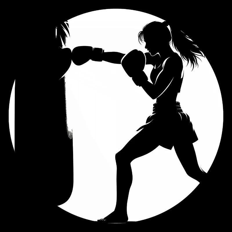Muay Thai Mädchen