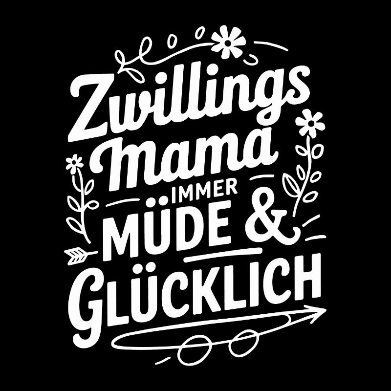 Zwillingsmama Zwillings Mutter, Mama von Zwillinge