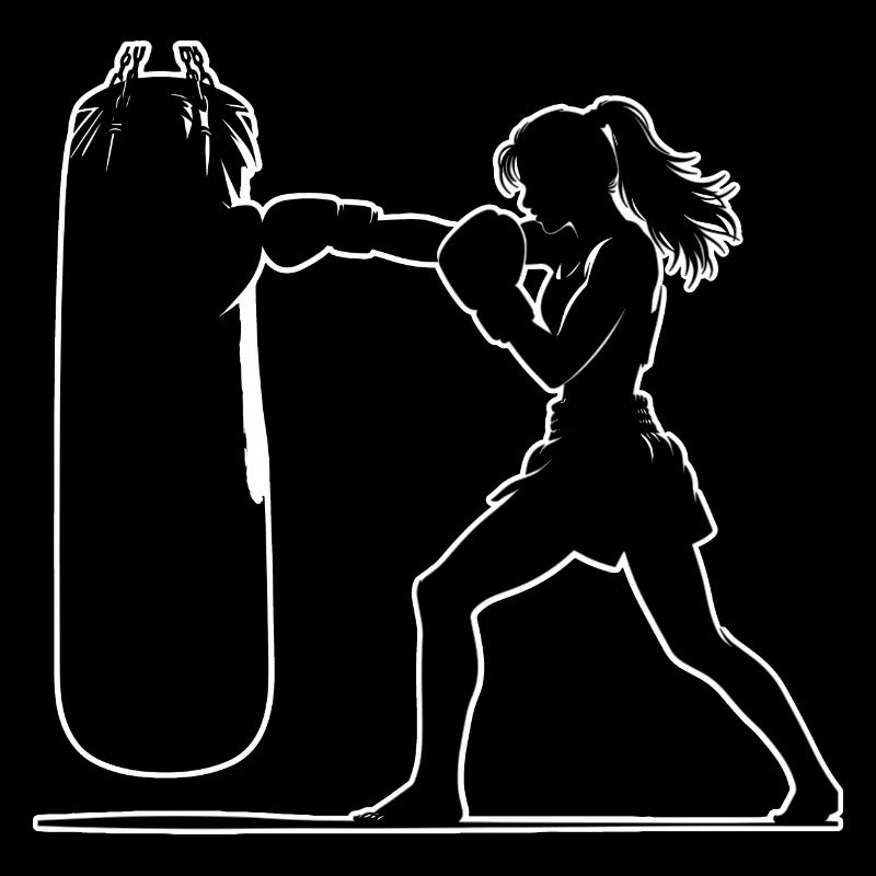 Muay Thai Mädchen