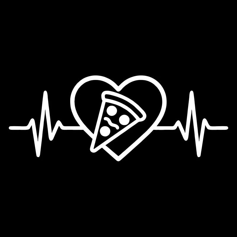 Pizza Teil Herz