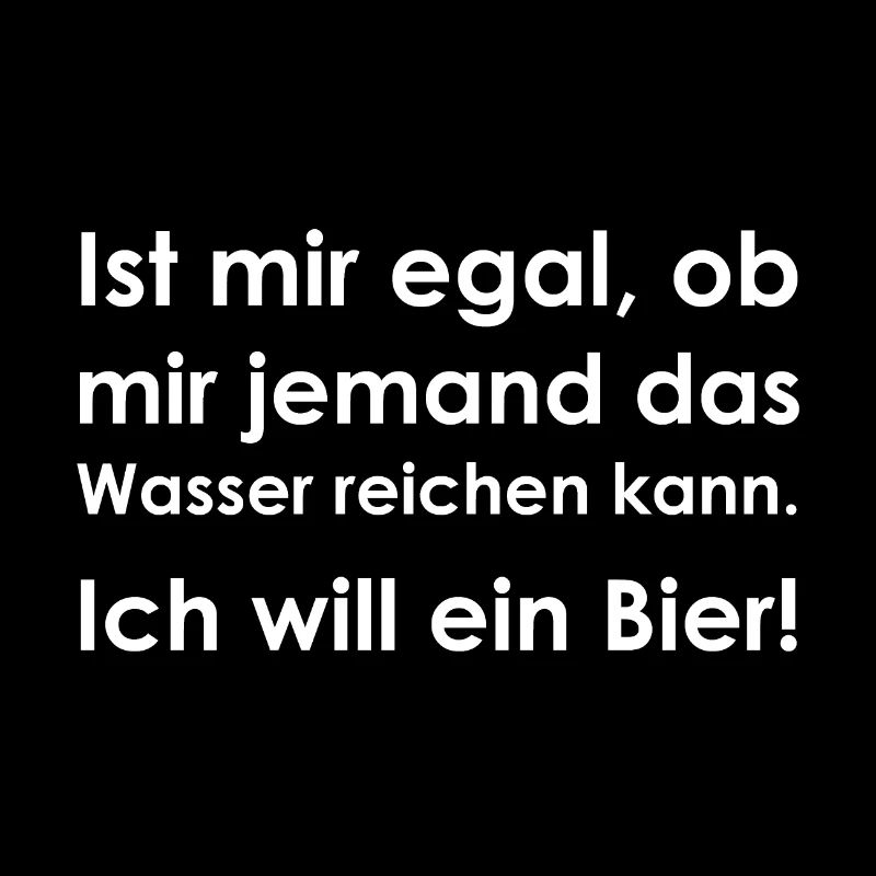 das Wasser reichen