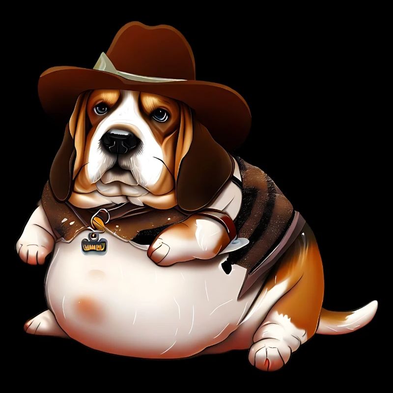 Gros Beagle Cowboy
