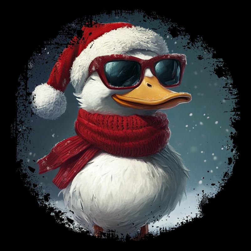 Canards Noël / Père Noël Canard