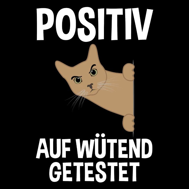 Wütende Katze Lustiger Spruch Geschenk