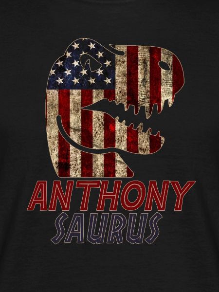 Patriotic Anthony Dinosaur Anthonysaurus