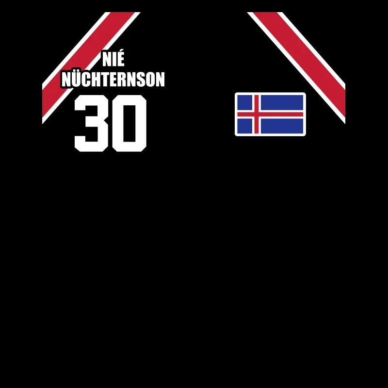 Sauftrikot Island Nie Nüchterson