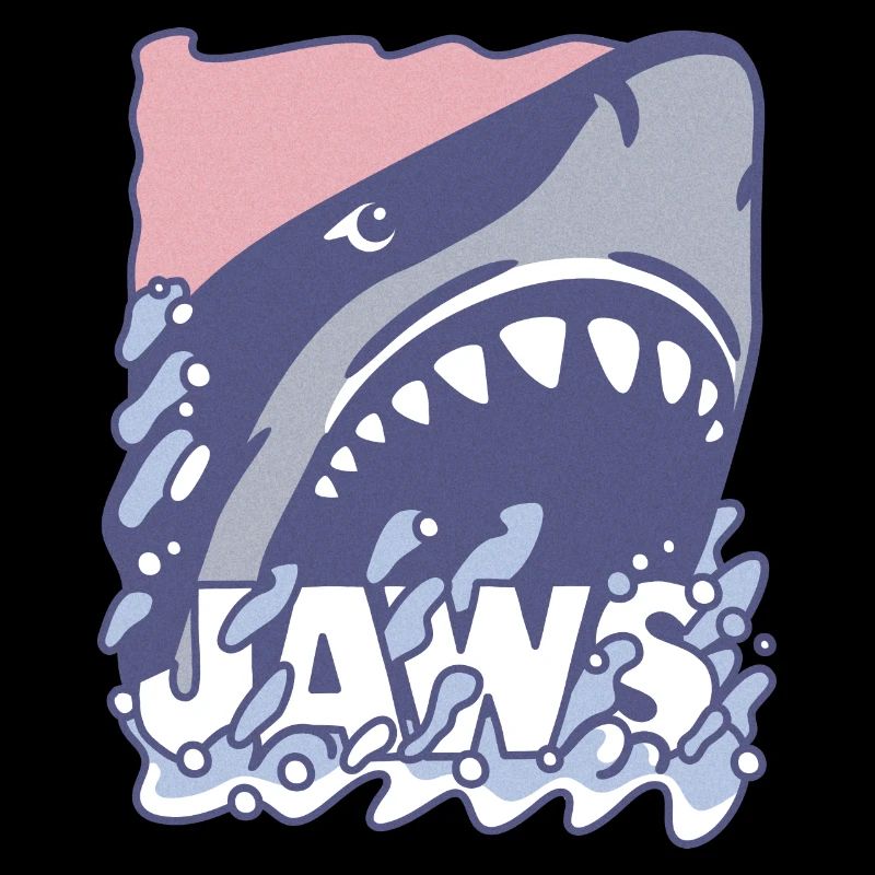 Jaws Logo In Pastel Colours