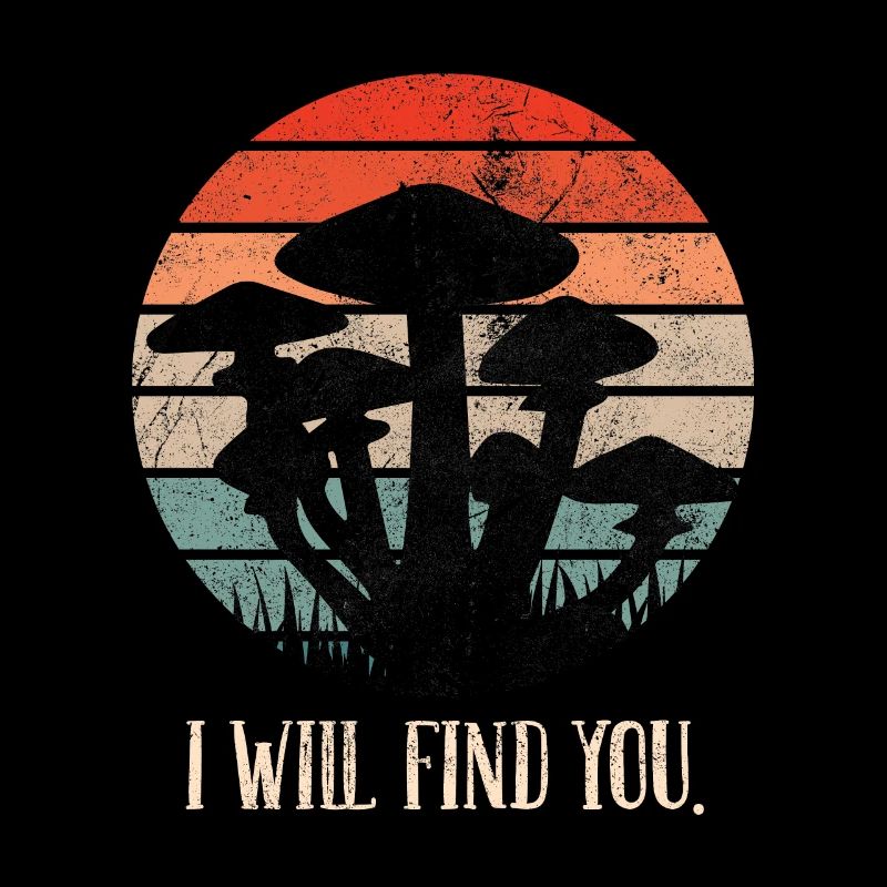 Je vous trouverai ramasser des champignons