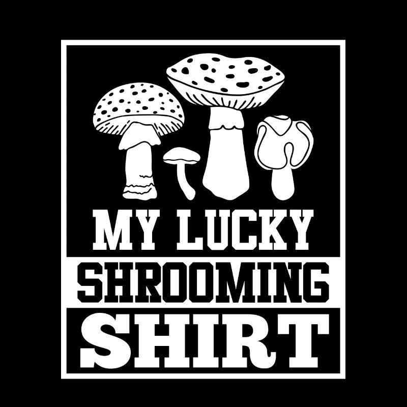 Cueilleur de champignons disant