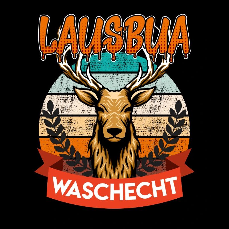 Waschechter Lausbub Bayer Trachtenshirt