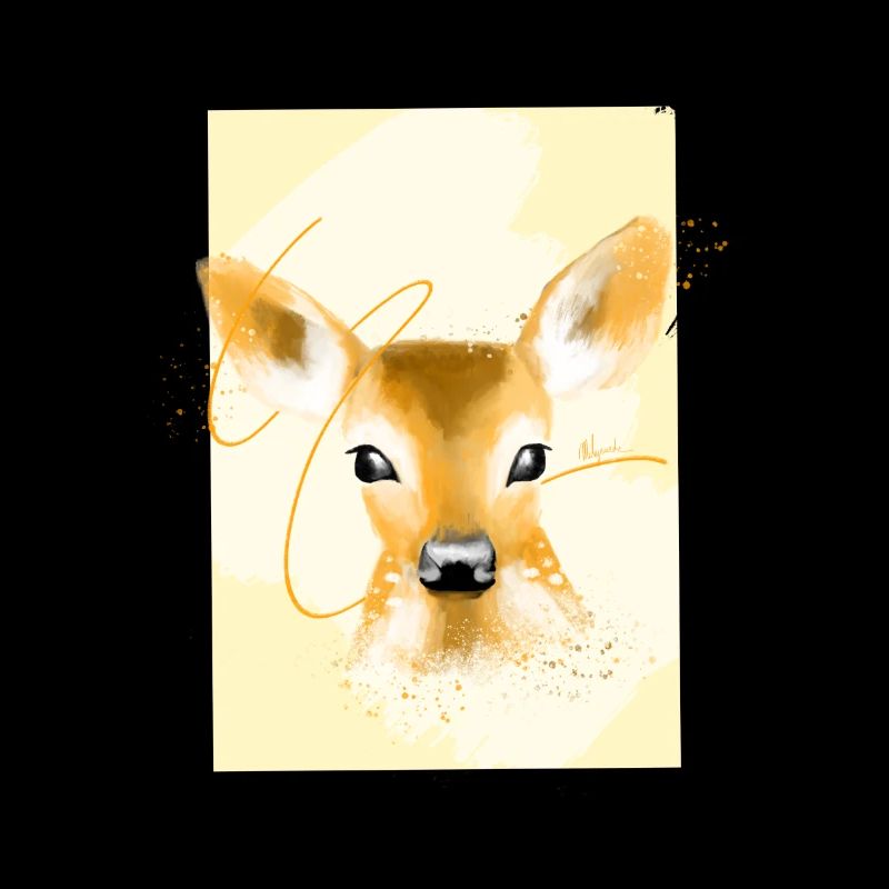 faon mignon, dessin