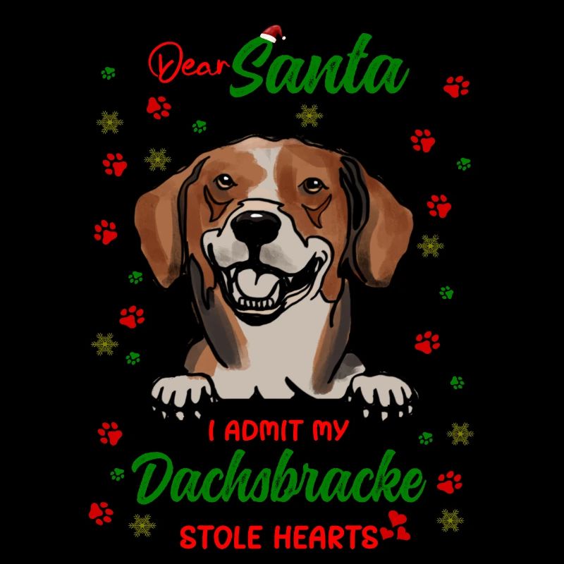 Dachsbracke Hund Weihnachten Hunderasse