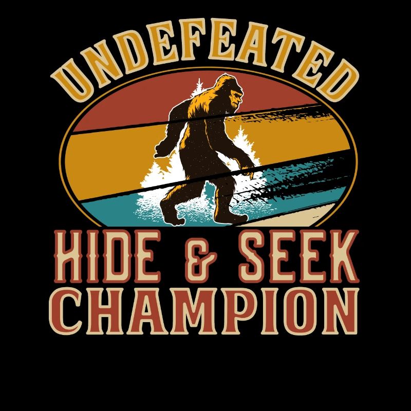 Champion invaincu de cache-cache Bigfoot Monster