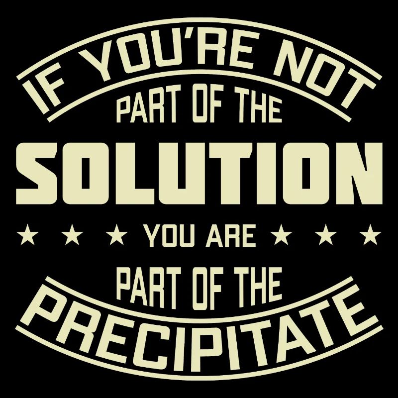 Si vous ne faites pas partie du jeu de mots Solution Chemistry