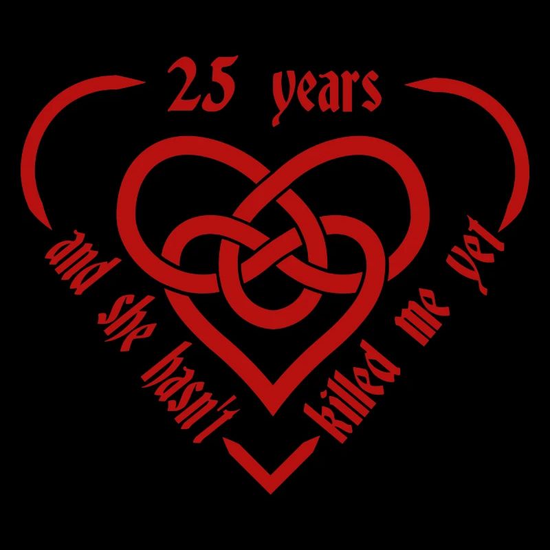 Silver Wedding 25th Anniversary Men Gift Idea