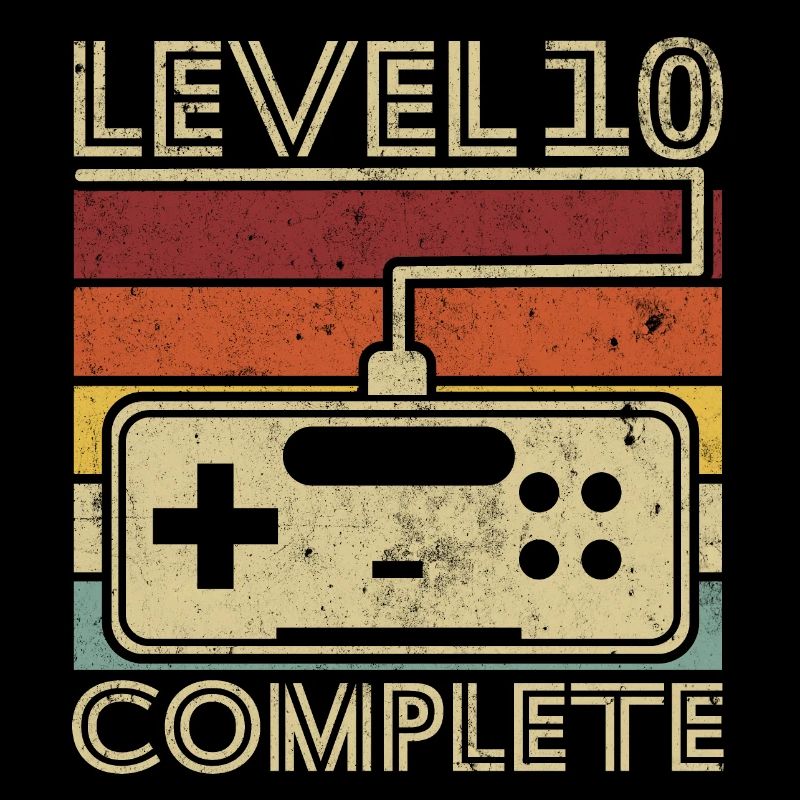 Level 10 Complete Gift 10 Years Birthday