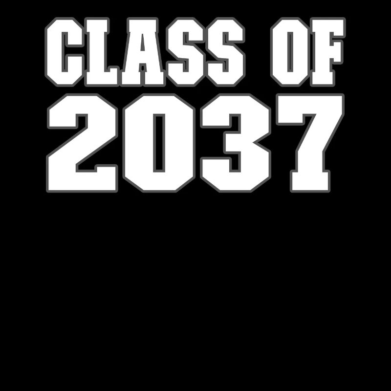 Class of 2037 Kindergarten Schule Abschluss