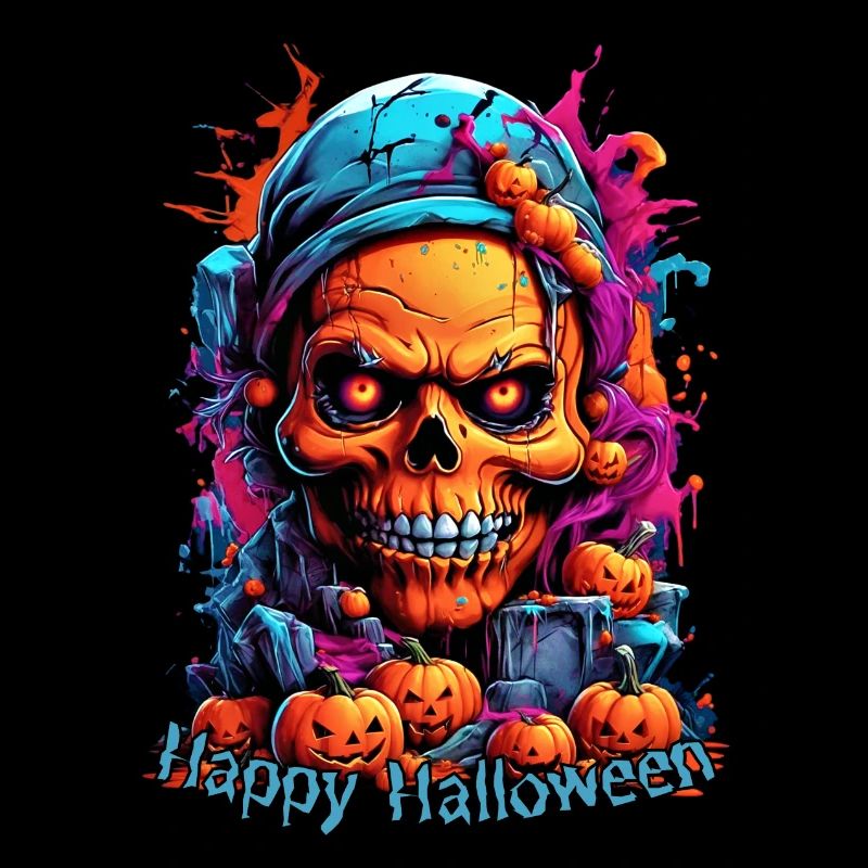 Conception du crâne d’Halloween 4.1
