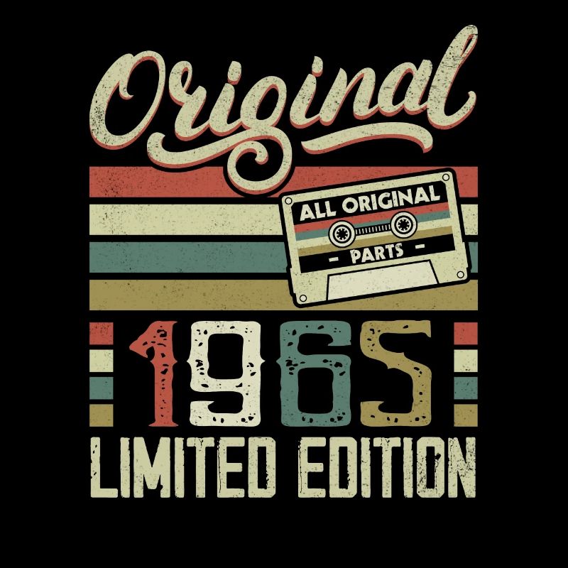 Vintage 1965 Retro Birthday Gift 1965