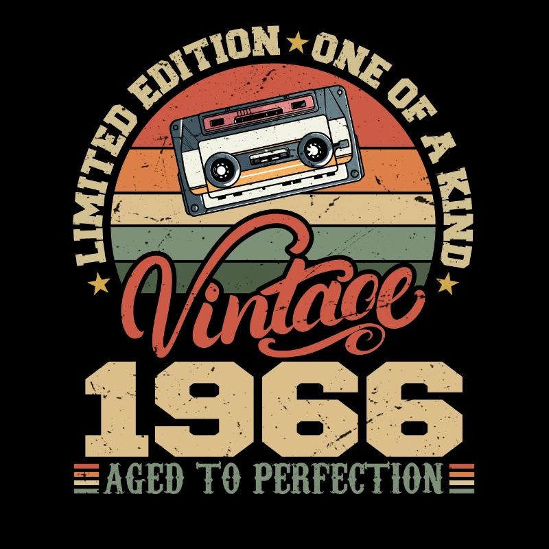 Vintage 1966 Retro Birthday Gift 1966