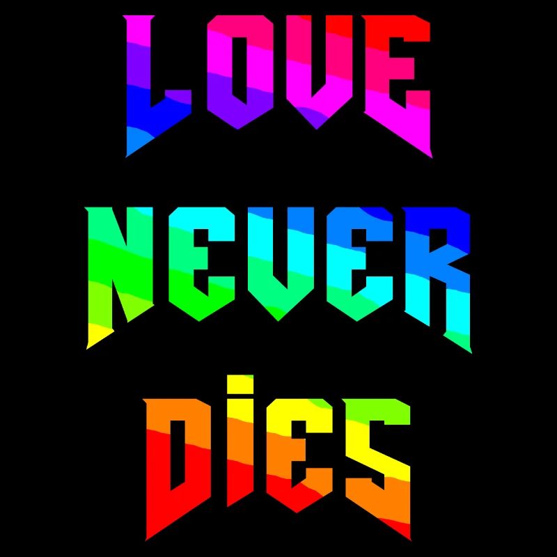 Regenbogen - love never dies