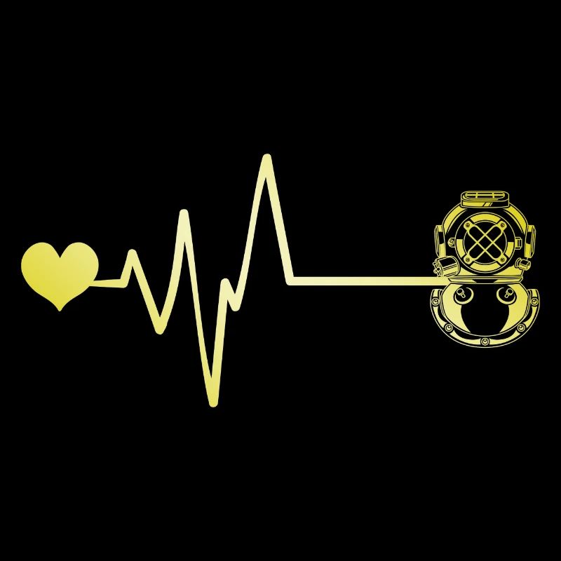Apnée Plongée Pulse Heart