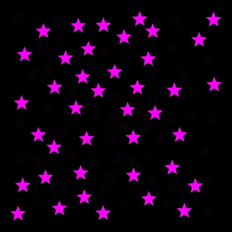 Star Pink Black Star Gift Idea