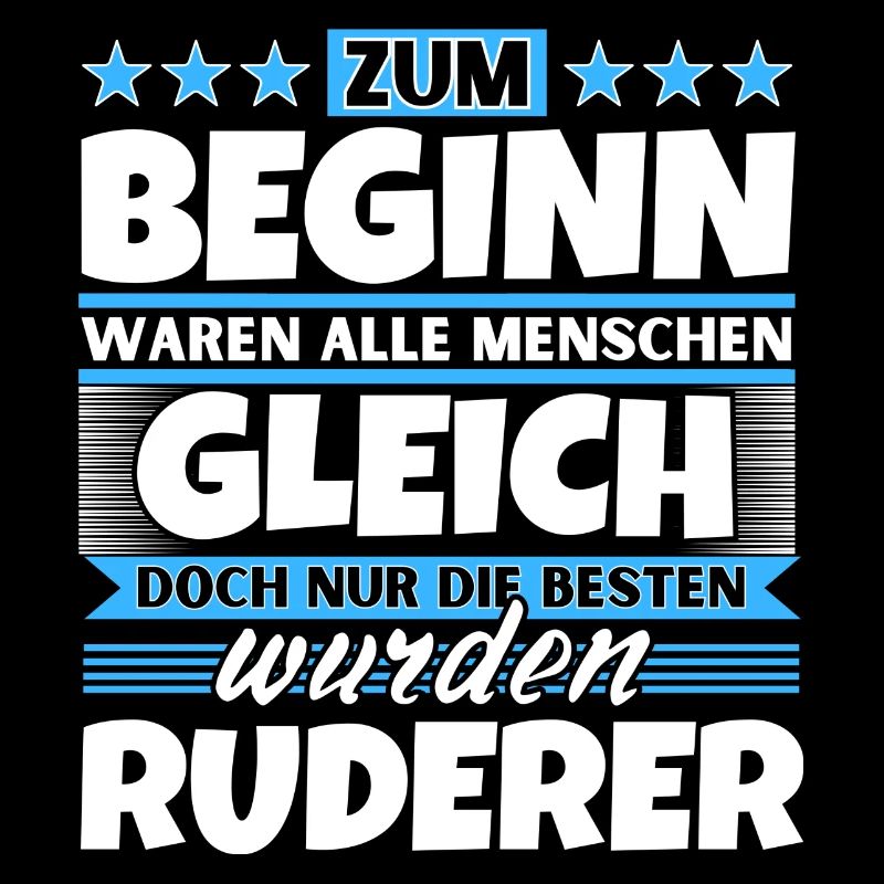Zum Beginn gleich die besten wurden Ruderer