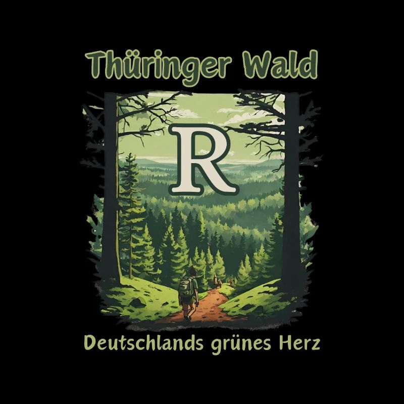 Thuringia-Germany's green heart-Rennsteig