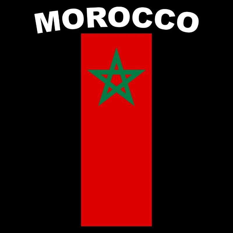 Morocco AlMaghrib Moroccan Flag