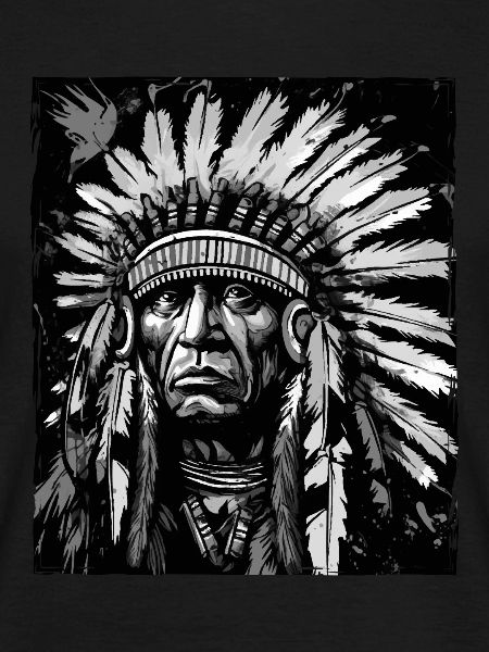 Apache Indian Chief Skull