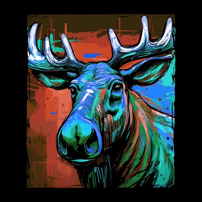 Moose Portrait