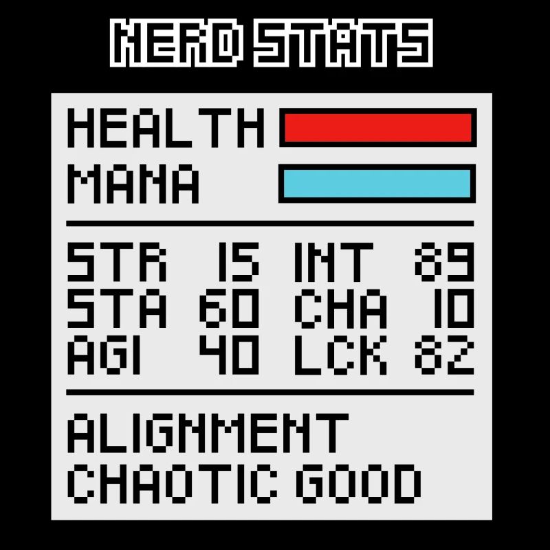 Fenêtre de statistiques de nerd