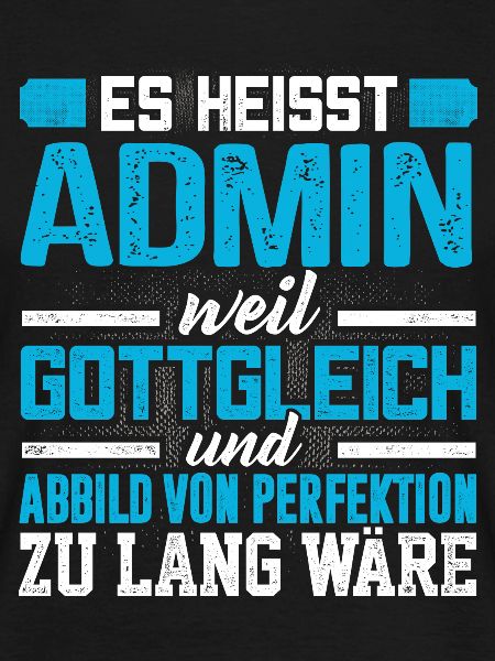 ADMIN - Perfekt
