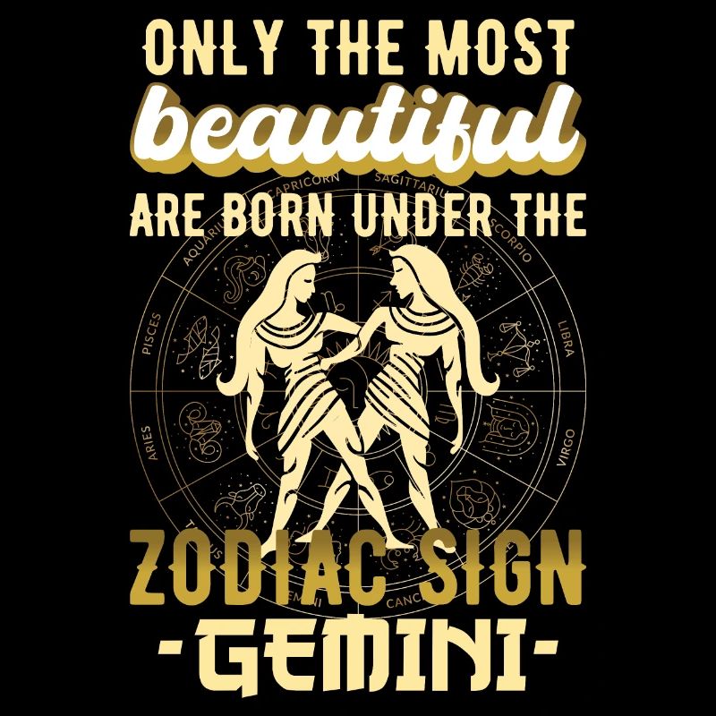 Zodiac Sign Gemini Gemini Cadeau