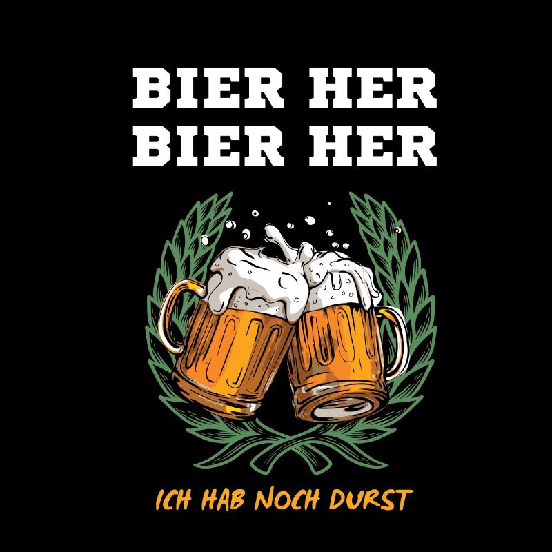Bier her Bier her ich hab noch Durst T-Shirt
