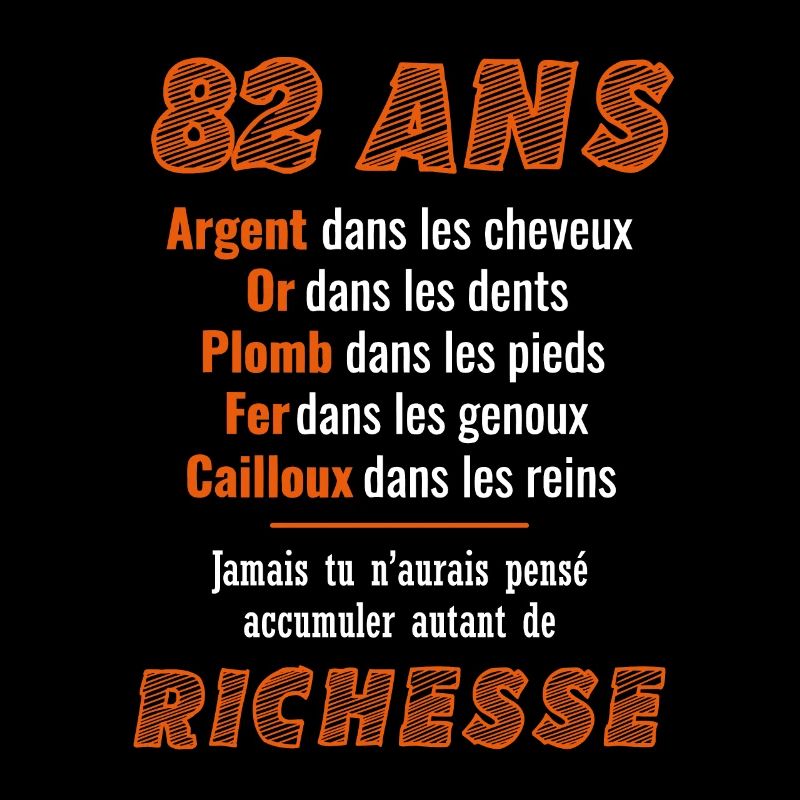 82 Ans Anniversaire Drôle Idée Cadeau