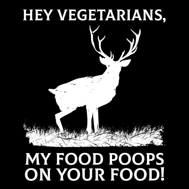 Vegan Hunter Hunter Vegetarian Funny Gift