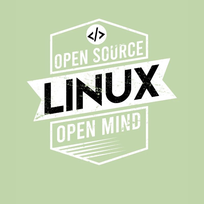 Programmierer Linux Geschenk Open Source