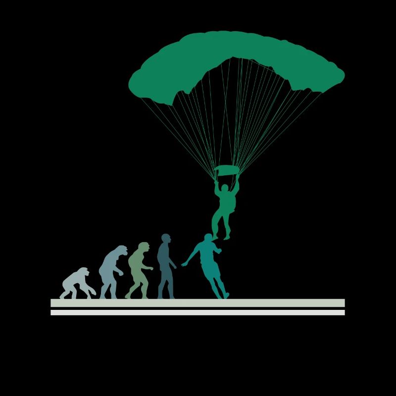 Parachutist Evolution Parachute Skydiving
