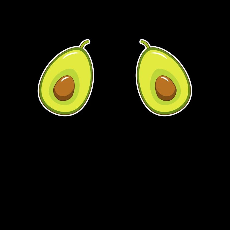 Avocado Brüste Lustiges Veganer Geschenk Guacamole