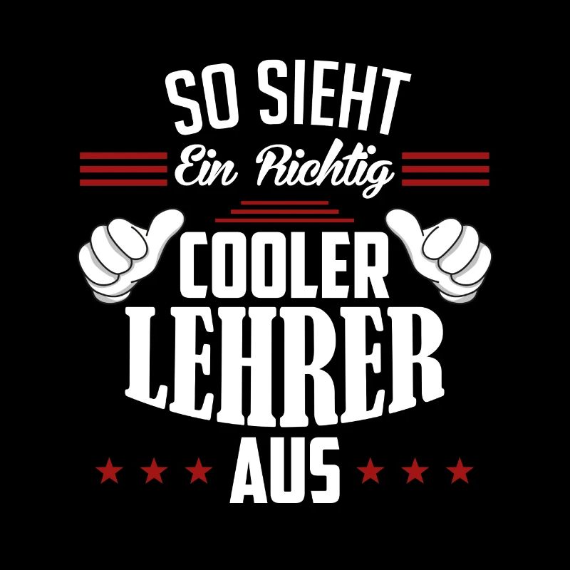 So sieht ein richtig cooler Lehrer aus Lehrer
