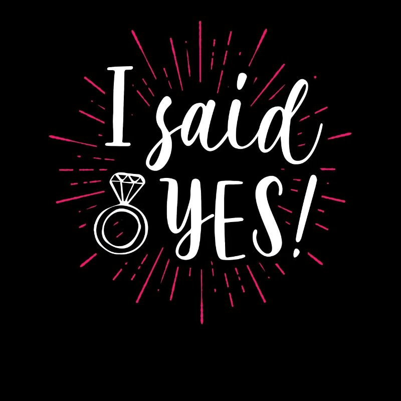 I say yes gift wedding application JGA