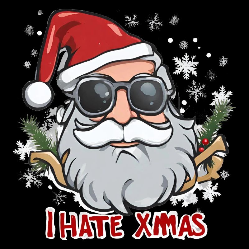 Odio la Navidad Divertida Anti Navidad