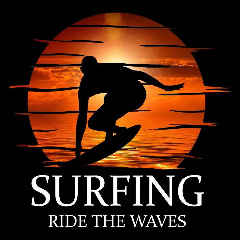 Surfing Ride the waves